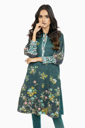 Alkaram FW-43.1-22-Navy Blue Winter Collection 2022 Online Shopping